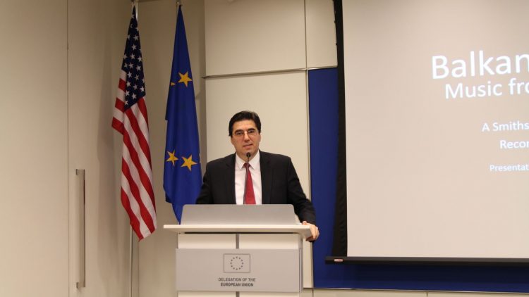 Presentation at the EU Delegation in Washington on “Pictures with Sound from Bulgaria – Photographs and Recordings”