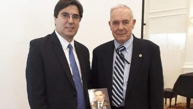 Ambassador Tihomir Stoytchev and the former US Ambassador to Bulgaria Hugh Kenneth Hill commemorated the 75th anniversary of the rescue of Bulgarian Jews from the Holocaust