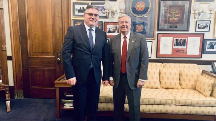 Ambassador Panayotov met with Senator Lindsey Graham