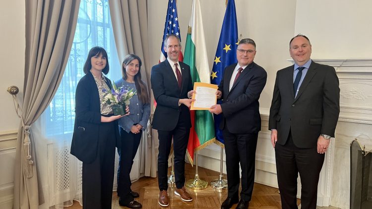 Поздравително писмо от помощник-държавния секретар на САЩ Джим О’Брайън по случай 20-ата годишнина от присъединяването на България към НАТО