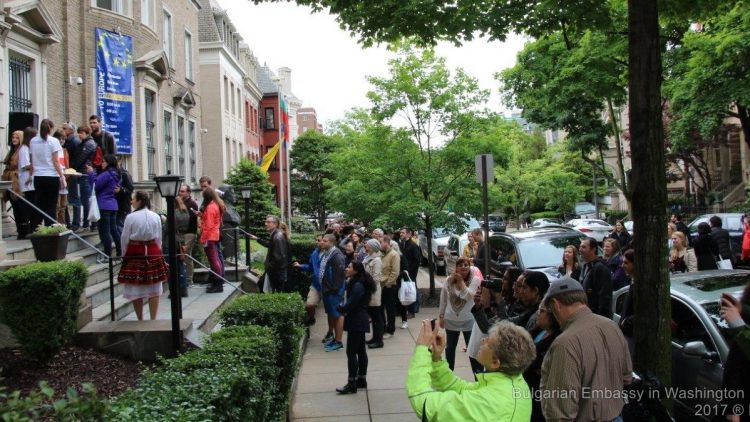 EU Open House Day at the Bulgarian Embassy in Washington, D.C.