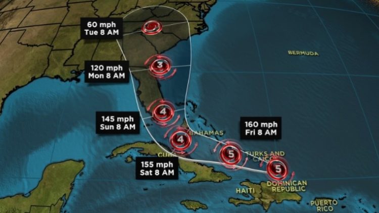 Извънредна ситуация във Флорида във връзка с приближаващия ураган “Ирма”