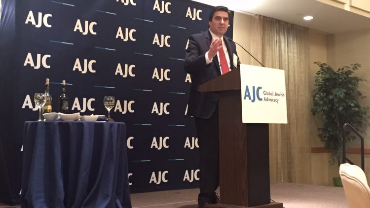 Ambassador Tihomir Stoytchev was a special guest at the 26th Annual Ambassadors’ Seder organized by the American Jewish Committee (AJC)