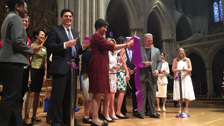 Ambassador Tihomir Stoychev was a special guest at the opening ceremony held on May 4th, 2018, on the occasion of the 79th International Flower Mart Exhibition at the National Cathedral in Washington, D.C.