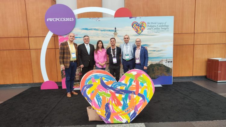 Bulgaria was represented at the 8th World Congress of Pediatric Cardiology and Cardiac Surgery